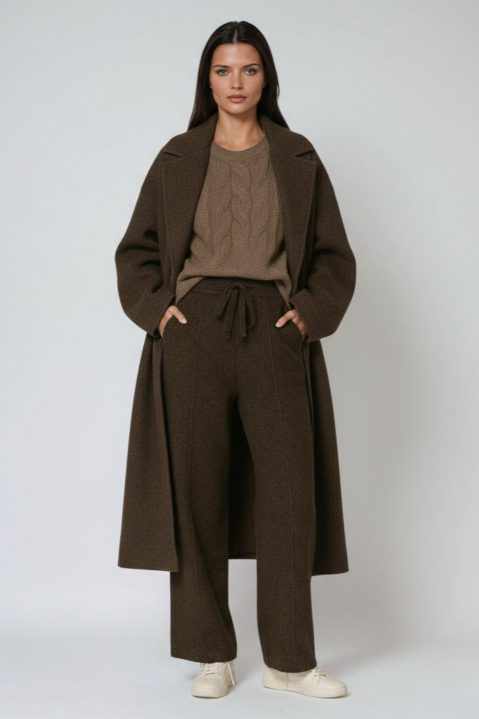 Womens wide leg trousers high waist relaxed fit
