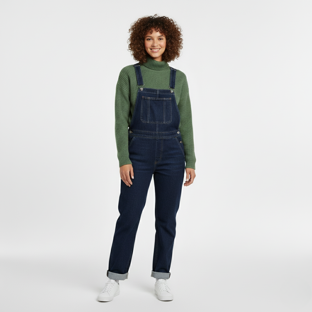 Denim Overalls