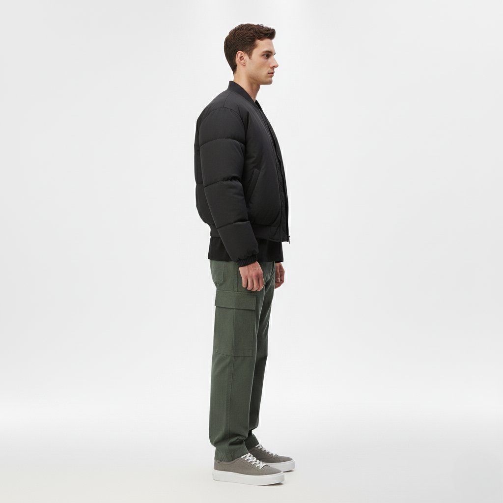 Bomber Puffer Jacket