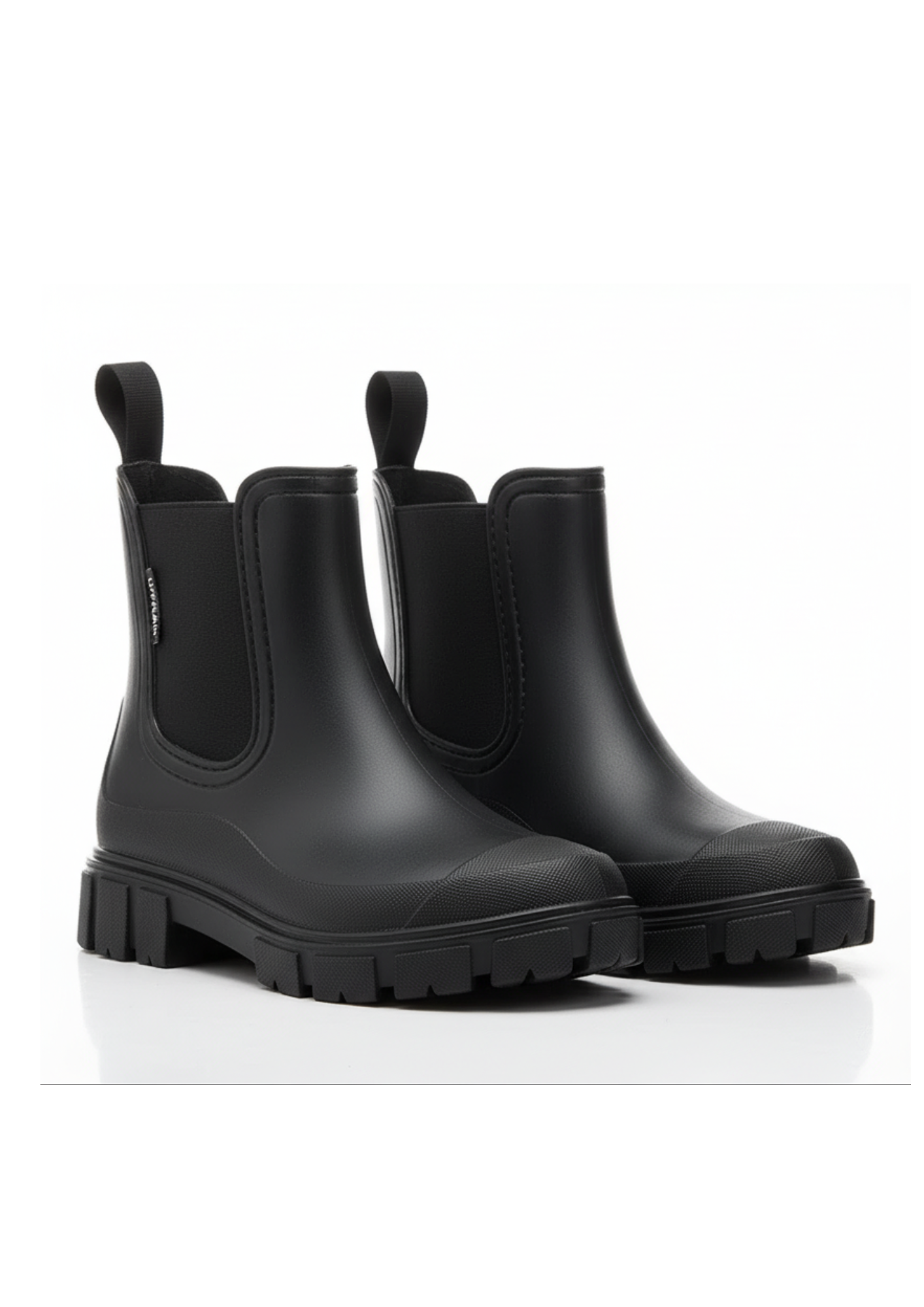 Women’s Chelsea Rain Boots | Ankle Boots with Chunky Sole