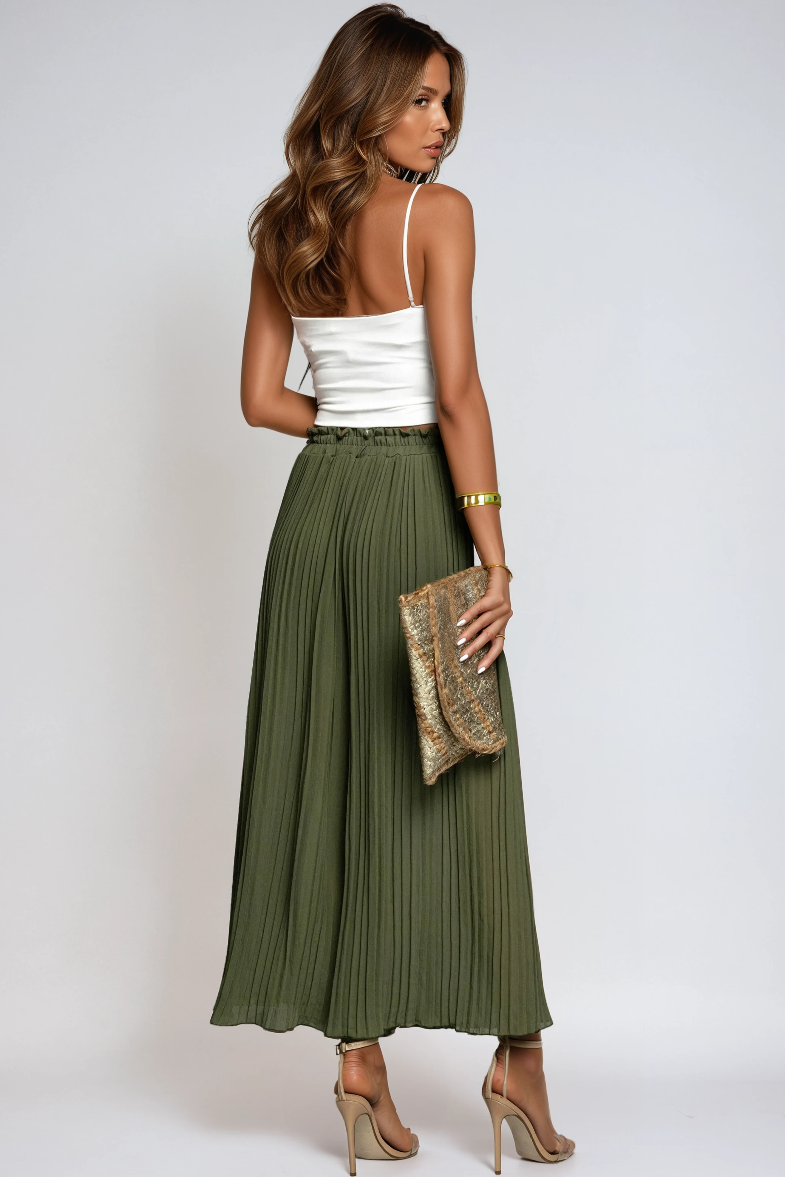 Women’s Crop Tank Top | Thin Spaghetti Strap