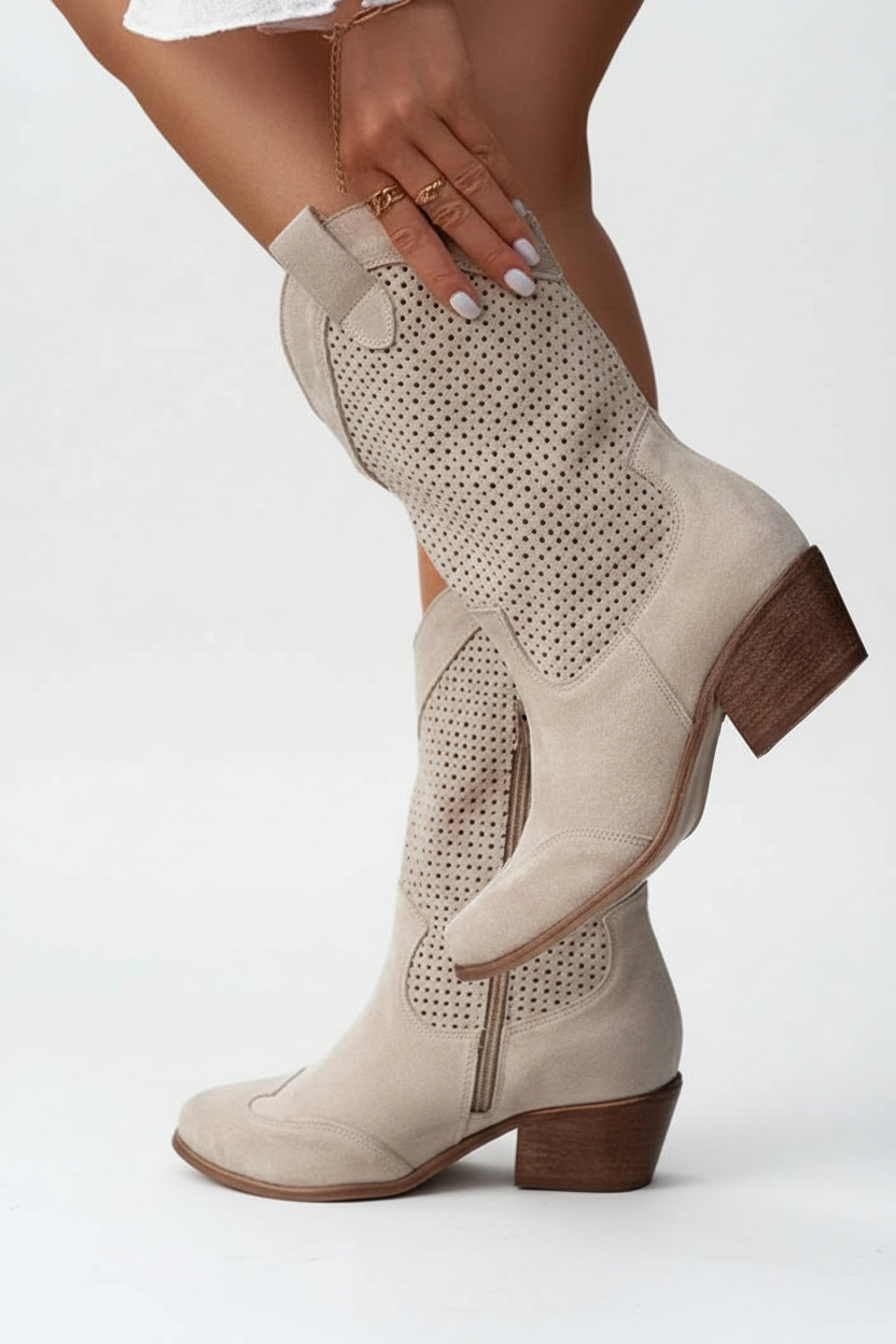 Women’s Cowboy Boots | Western Boots with Block Heel