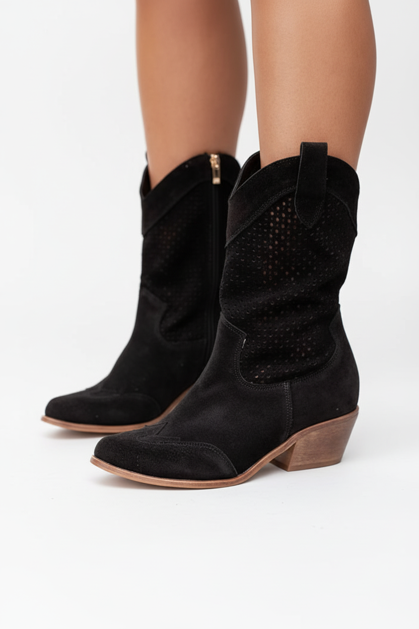 Women’s Cowboy Boots | Western Boots with Block Heel