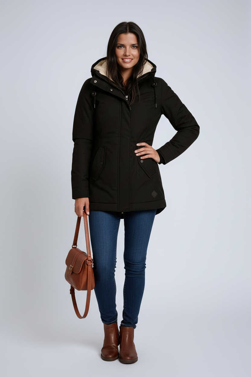 Women’s Parka Coat | Fleece Lined Waterproof Winter Jacket