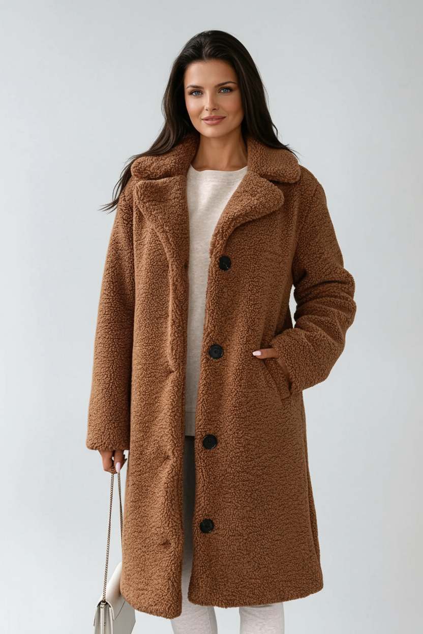 Women’s Teddy Coat | Faux Fur Winter Jacket